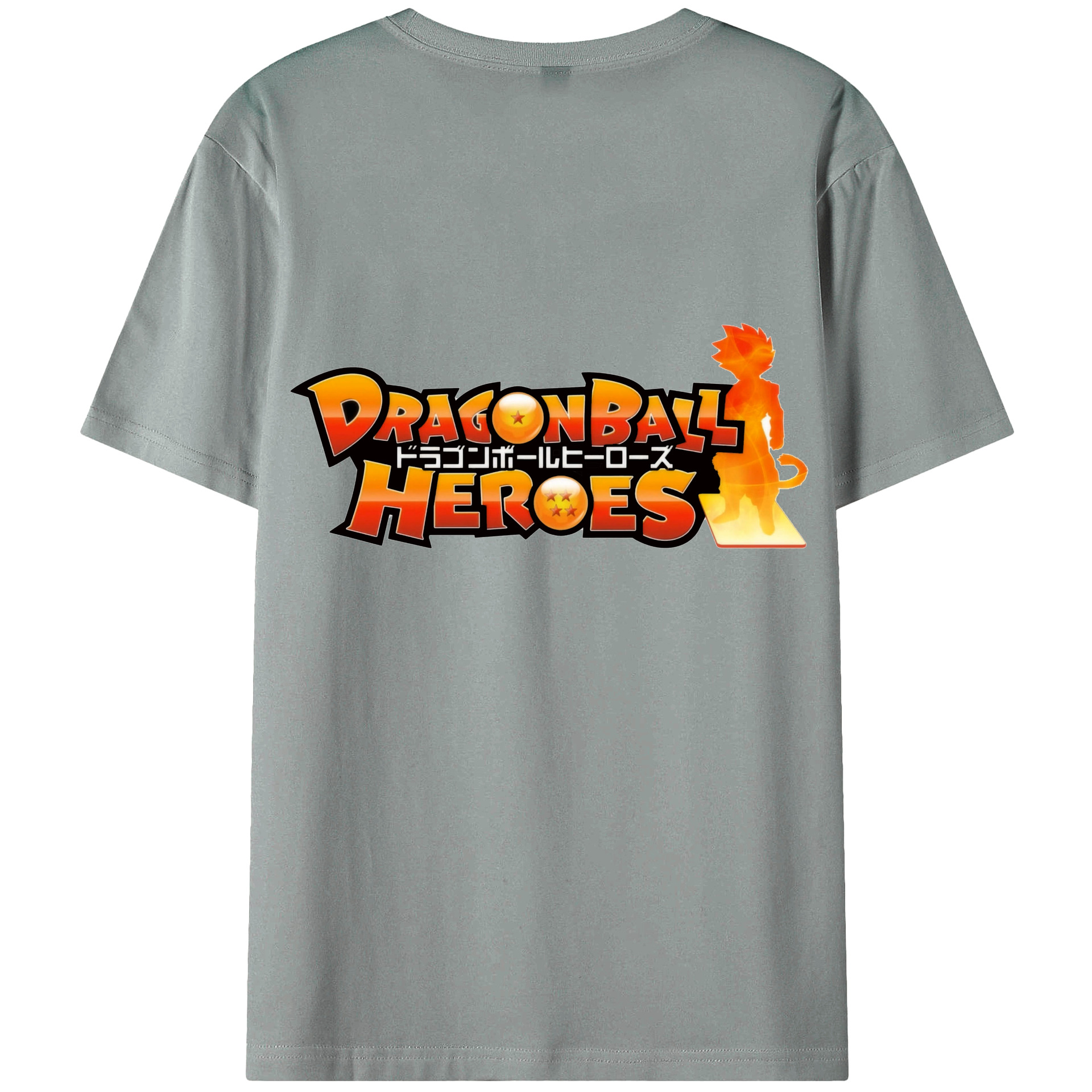 （画像用） ドラゴンボール DRAGON BALL 綿100％ メンズ半袖Tシャツ（バックプリント） 通気性